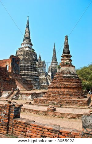 buddhistischer Tempel in ayutthaya