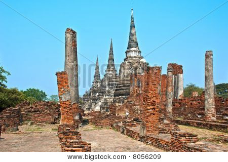 buddhistischer Tempel in ayutthaya