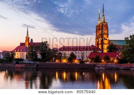 Wroclaw At Night