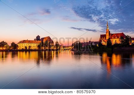 Wroclaw At Night