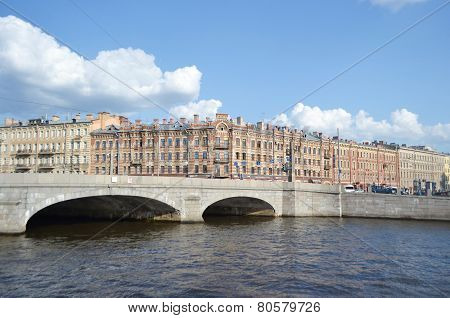 Obukhov Bridge, St. Petersburg.