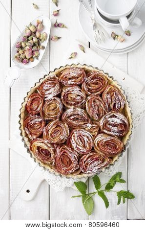 french apple tarte