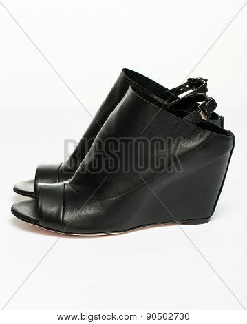 Black Slingbacks