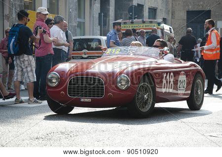 famous race retro cars Mille Miglia