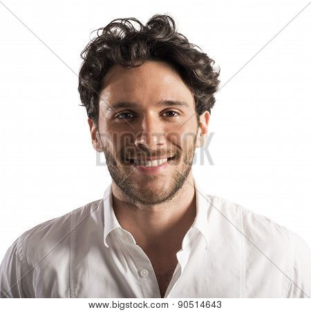 Happy businessman