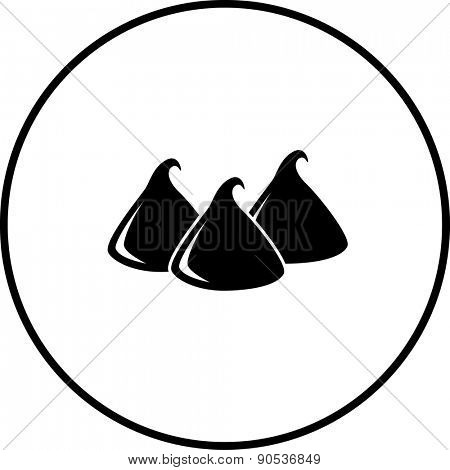 chocolate chips symbol