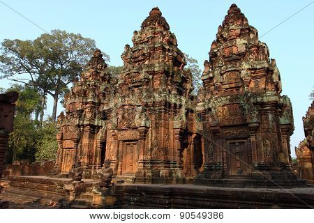 Temple Banteay Srei in Angkor