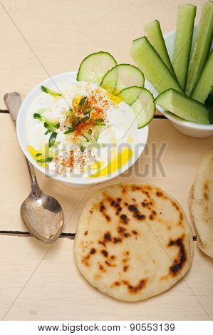 Arab Middle East Goat Yogurt And Cucumber Salad