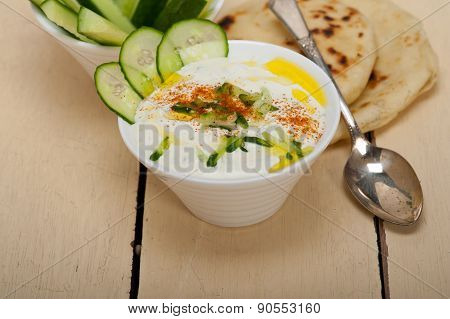 Arab Middle East Goat Yogurt And Cucumber Salad
