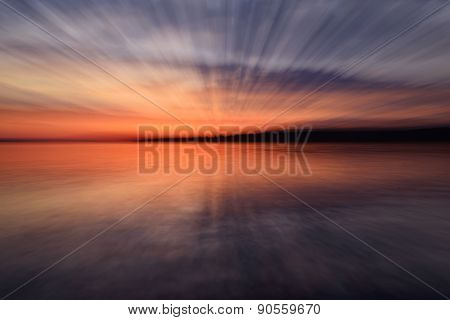 Abstraction Water Sky Zoom