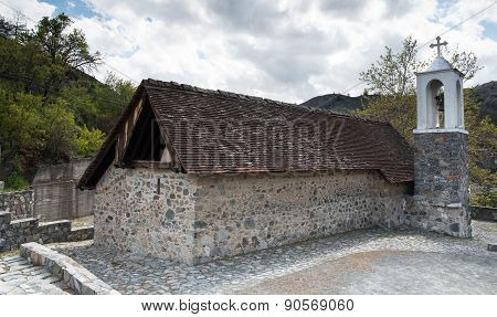Ancient Historical Church Of Saint Sotiros In Cyprus