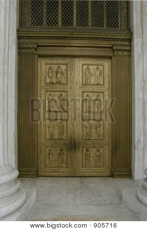 Front Door To The Supreme Court