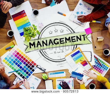 Management Manager Trainer Director Role Model Concept