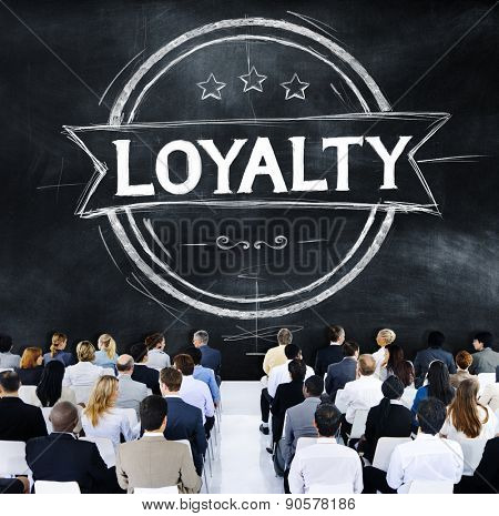 Loyalty Values Honesty Integrity Honest Concept