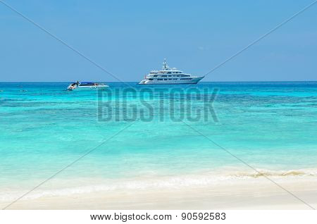 Beautiful Tropical Sand Beach