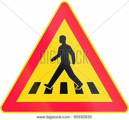 Pedestrian Crossing In Finland