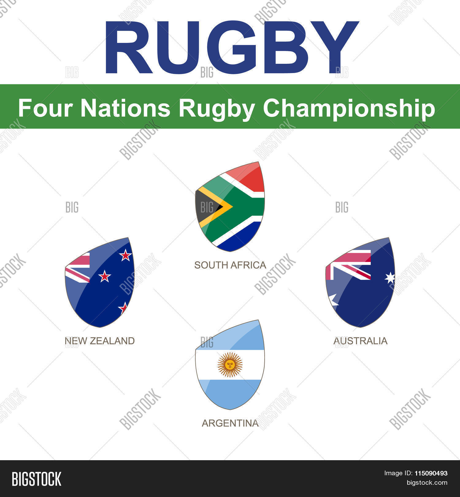 Four Nations Rugby Vector & Photo (Free Trial) Bigstock