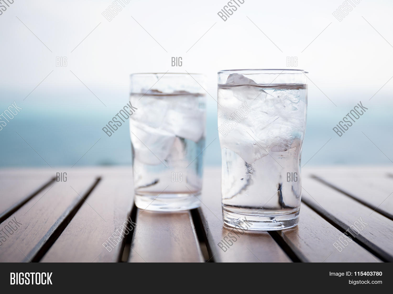 Glass Iced Water Image & Photo (Free Trial) Bigstock
