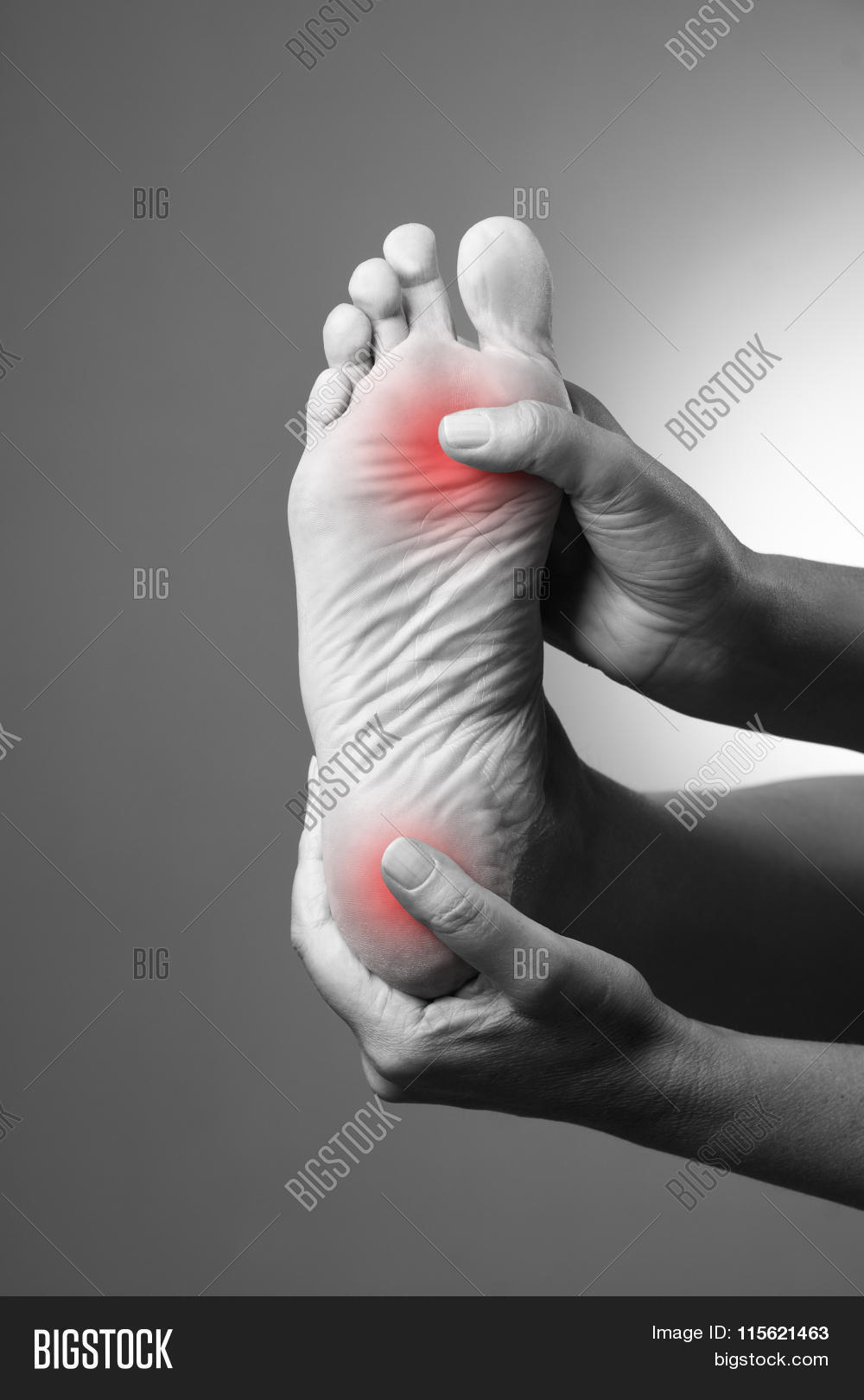 Pain Foot. Massage Image & Photo (Free Trial) Bigstock