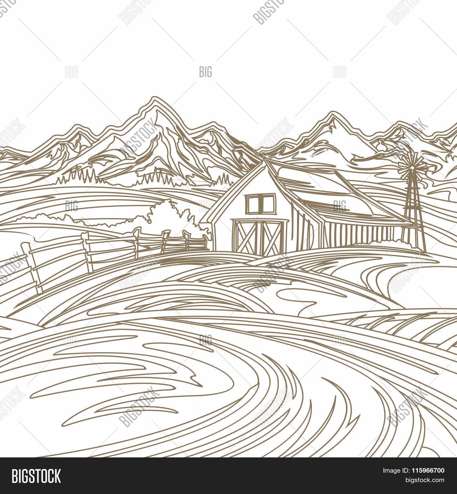 Vector Vintage Pencil Sketch Vector for Farmland Sketch
45hul Vector Vintage Pencil Sketch Vector for Farmland Sketch
45hul