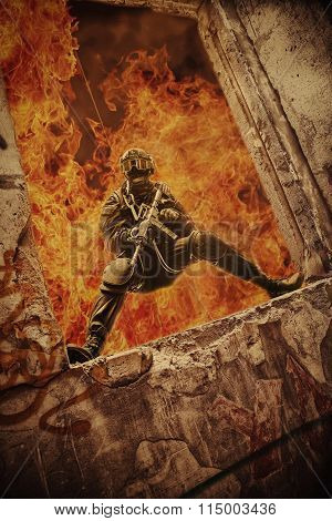 tactical rappeling