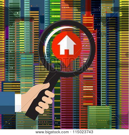 House hunting and searching