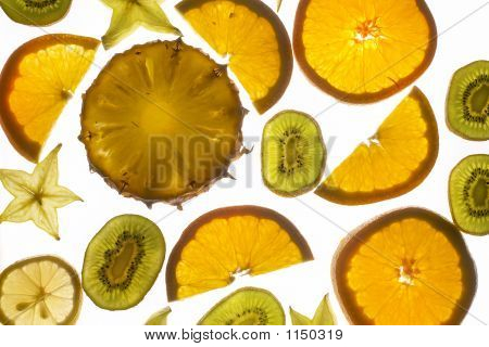 Tranches de fruits