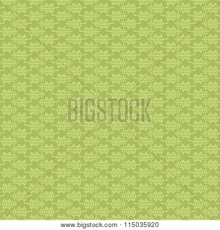 leaf pattern with green background
