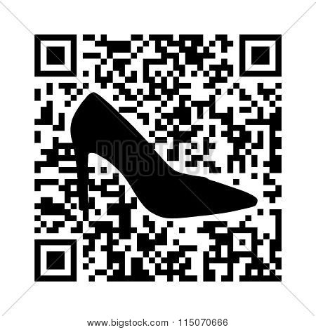 QR Code of women shoe