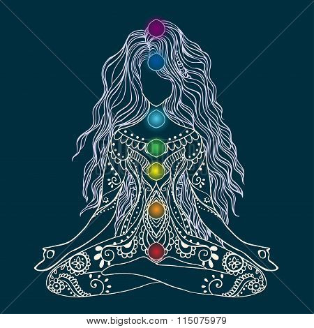 Beautiful card vector