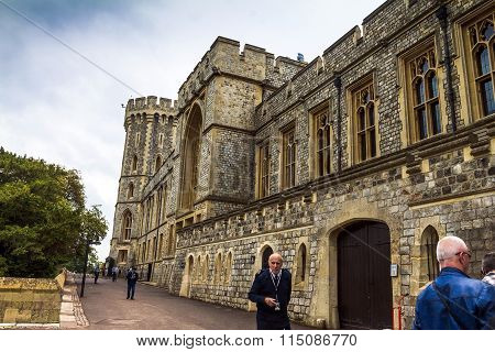 Medieval Windsor Castle