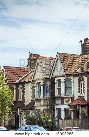 Vintage Tradition Buildings In Chiswick.  London