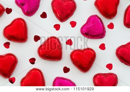 Love Heart Valentine Chocolates