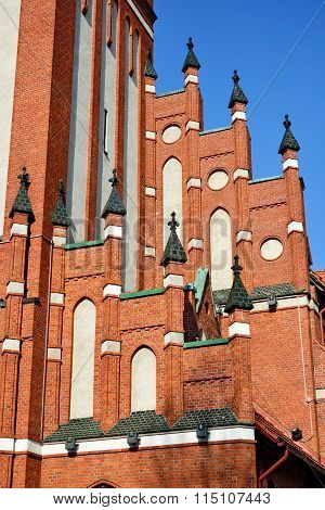 Church Of The Holy Family. Kaliningrad (formerly Koenigsberg), Russia