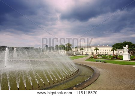 Hannover, Germany - 30 July: It's Ranks The Most Important Gardens In Europe. The Large Gardens In H