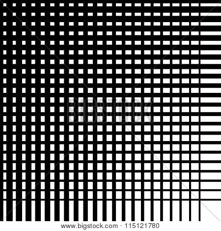 Abstract Grid, Mesh, Grillage Or Lattice Pattern. Abstract Monochrome Background With Intersecting L