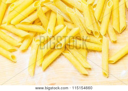 Maccheroni Pasta On The Table