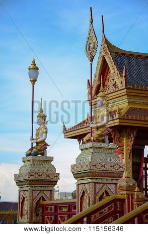 Royal Funeral Pyre For Princess Bejaratana Rajasuda