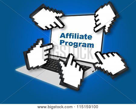 Affiliate Program Concept
