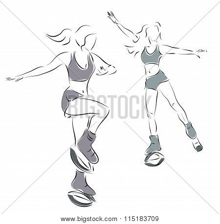 Kangoo Jump Fitness Activities