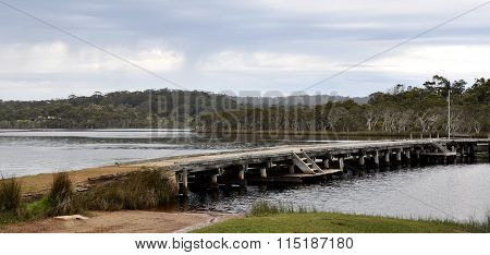 Walpole River and Jetty, Western Australia
