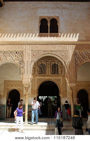 Patio de Mexuar, Alhambra Palace.