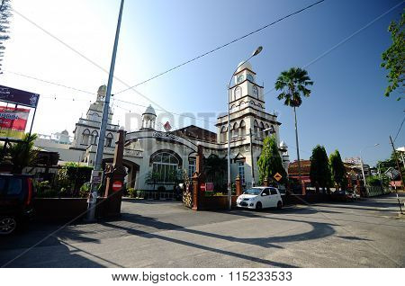 Muhammadi Mosque or The Kelantan State Mosque in Kelantan, Malaysia
