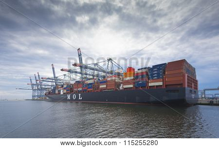 Large Container Ship