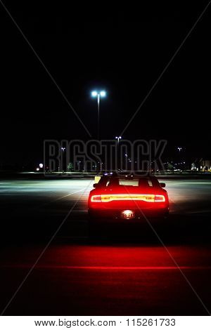 rear view of a car