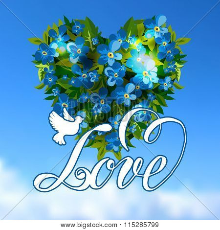 Vilentines day greeting card
