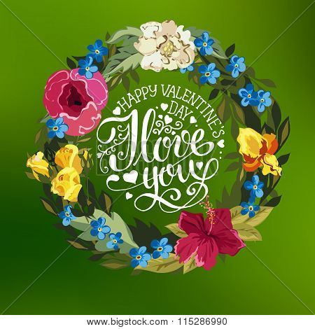 Vilentines day greeting card