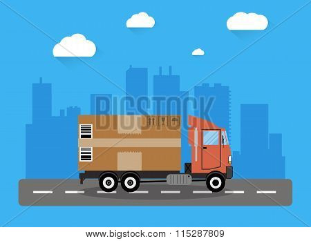 Delivery truck concept