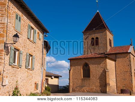 chapel saint jean des vignes ,rhone,france