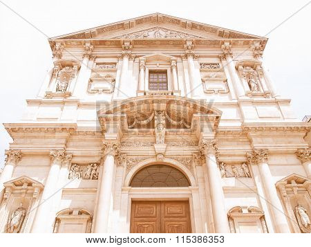 San Fedele Church, Milan Vintage